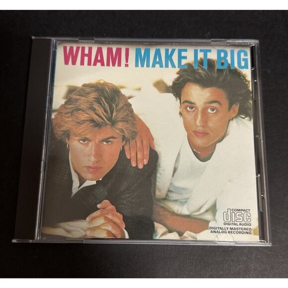 Wham Make It Big CD Early Press Columbia CK 39595 George Michael Freedom OOP - Picture 1 of 3